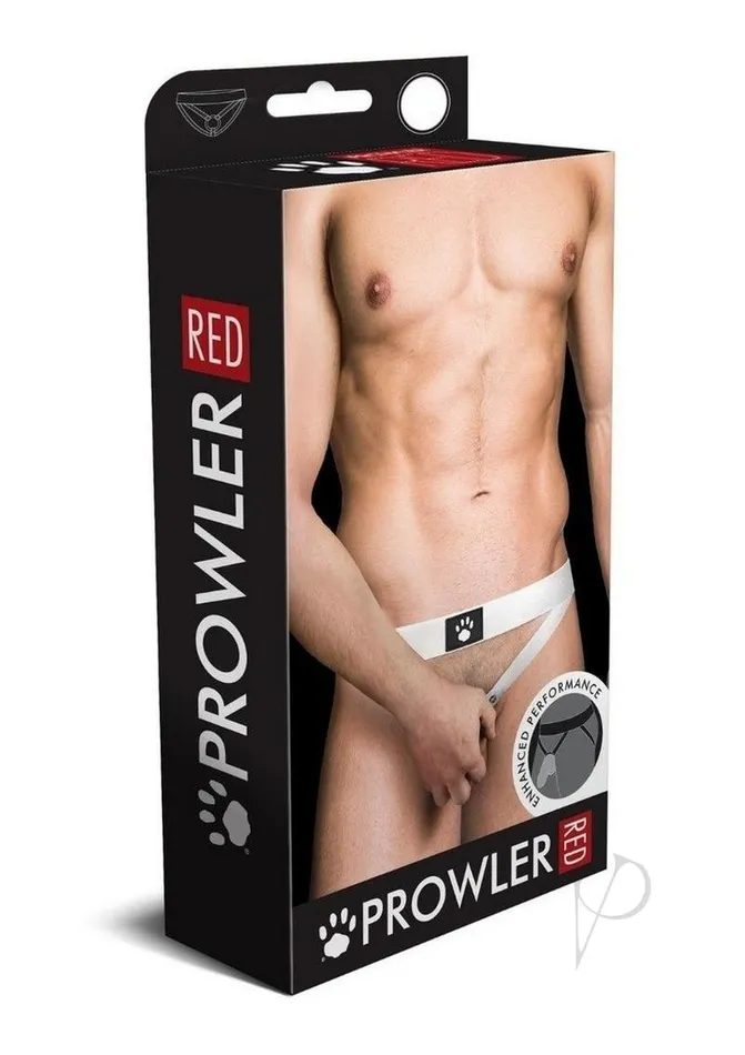 Male Sex Toys Prowler Red Prowler RED AssLess Cock Ring XXLarge White