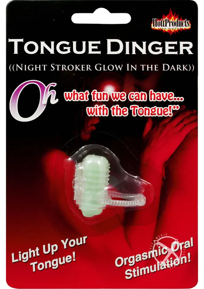 Male Sex Toys Tongue Dinger Night Stroker Vibrating Silicone Tongue Ring Glow In The Dark Hott Products Male Sex Toys Tongue Dinger Night Stroker Vibrating Silicone Tongue Ring Glow In The Dark Hott Products
