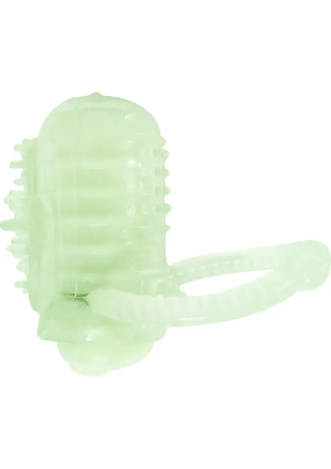 Male Sex Toys Tongue Dinger Night Stroker Vibrating Silicone Tongue Ring Glow In The Dark Hott Products