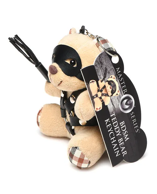 Master Series BDSM Teddy Bear Keychain Tan Master Series Male Sex Toys