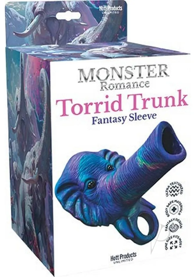 Monster Romance Torrid Trunk Penis Sleeve PurpleMulticolor Hott Products Male Sex Toys Monster Romance Torrid Trunk Penis Sleeve PurpleMulticolor Hott Products Male Sex Toys