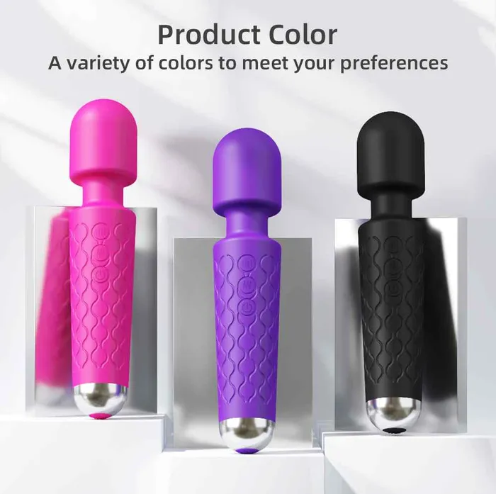 My Store Female Sex Toys 20 Vibrating Patterns Wand Massager