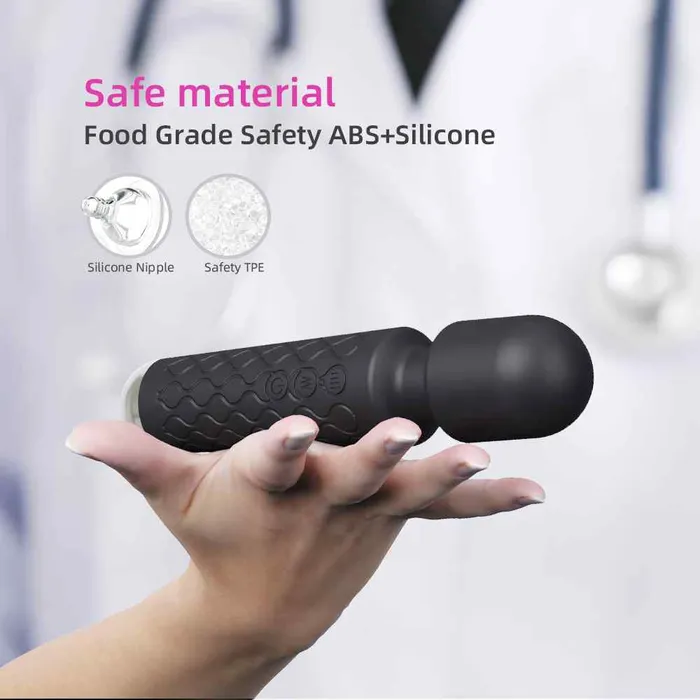 My Store Female Sex Toys 20 Vibrating Patterns Wand Massager