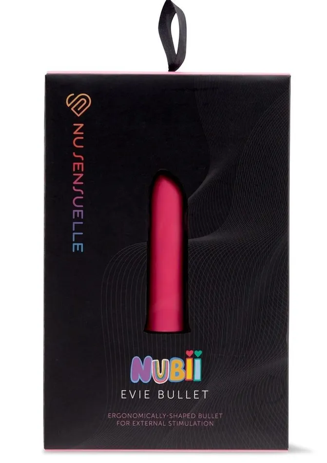 Nu Sensuelle Nu Sensuelle Evie Nubii Rechargeable Silicone Bullet Pink Vibrators Nu Sensuelle Nu Sensuelle Evie Nubii Rechargeable Silicone Bullet Pink Vibrators