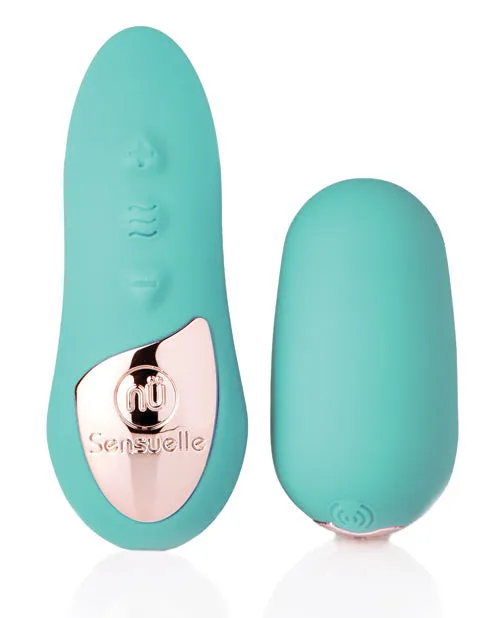 Nu Sensuelle Petite Rechargeable Egg with Remote Control Tiffany Blue Nu Sensuelle Female Sex Toys