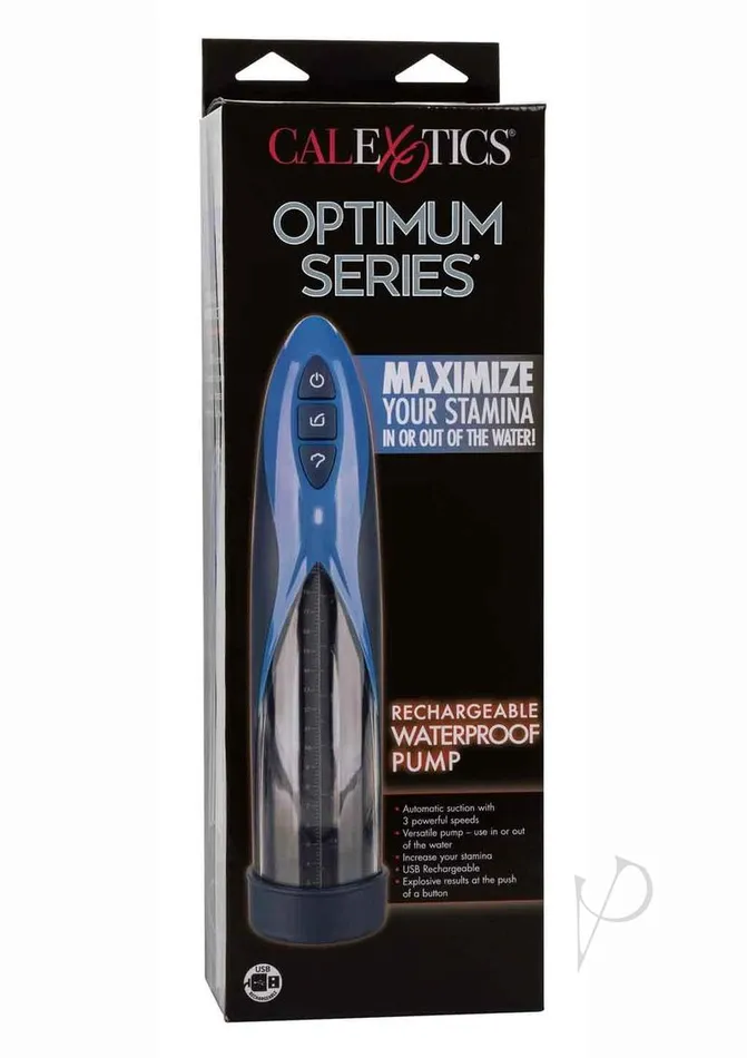 Optimum Series Female Sex Toys Optimum Series Rechargeable Waterproof Pump Blue Optimum Series Female Sex Toys Optimum Series Rechargeable Waterproof Pump Blue