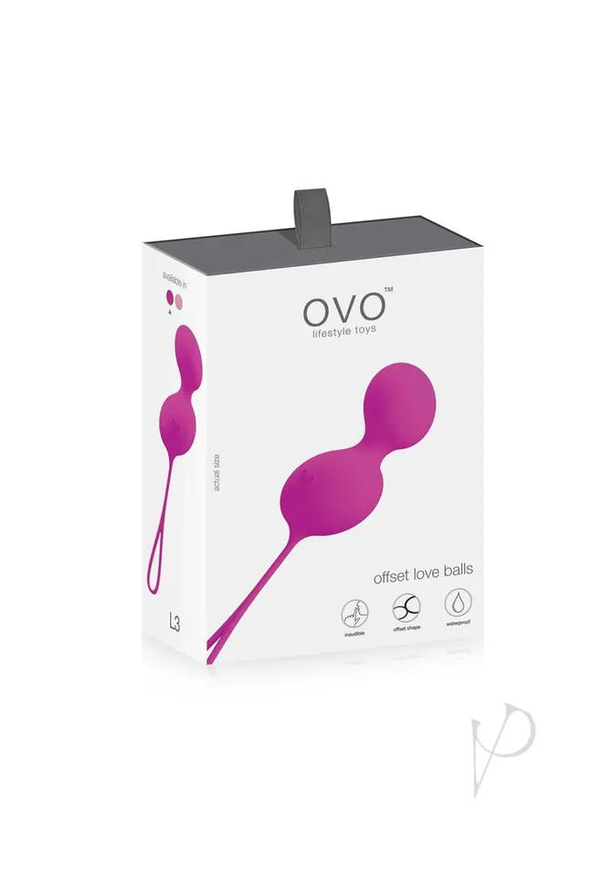 Ovo OVO L3 Love Balls Fuchsia Dildos