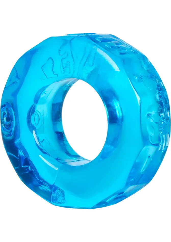 Oxballs Male Sex Toys Oxballs Atomic Jock Sprocket Super Stretchy Cock Ring 28in Blue