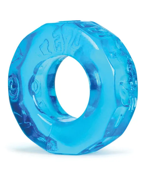 Oxballs Male Sex Toys Oxballs Atomic Jock Sprocket Super Stretchy Cock Ring 28in Blue