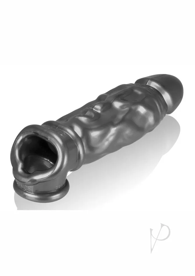 Oxballs Male Sex Toys Oxballs Butch Cock Sheath Penis Extender Silver