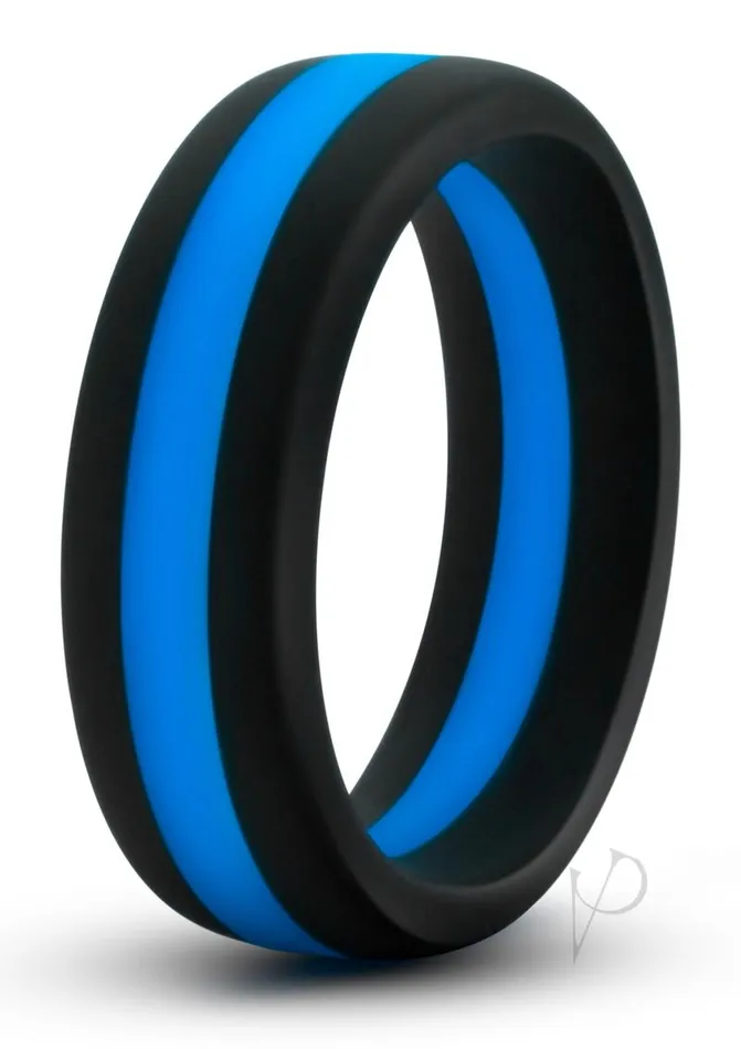 Performance Male Sex Toys Performance Silicone Go Pro Cock Ring BlackBlue