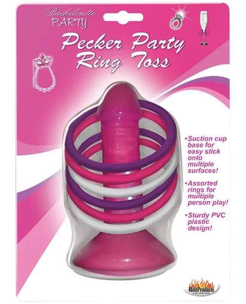Pink Pecker Party Ring Toss Party Pecker Vibrators