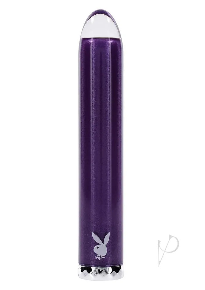 Playboy Vibrators Playboy Amethyst Rechargeable Silicone Vibrator Purple