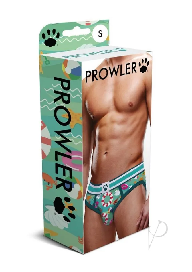 Prowler Female Sex Toys Prowler Beach Open Brief Medium Aqua