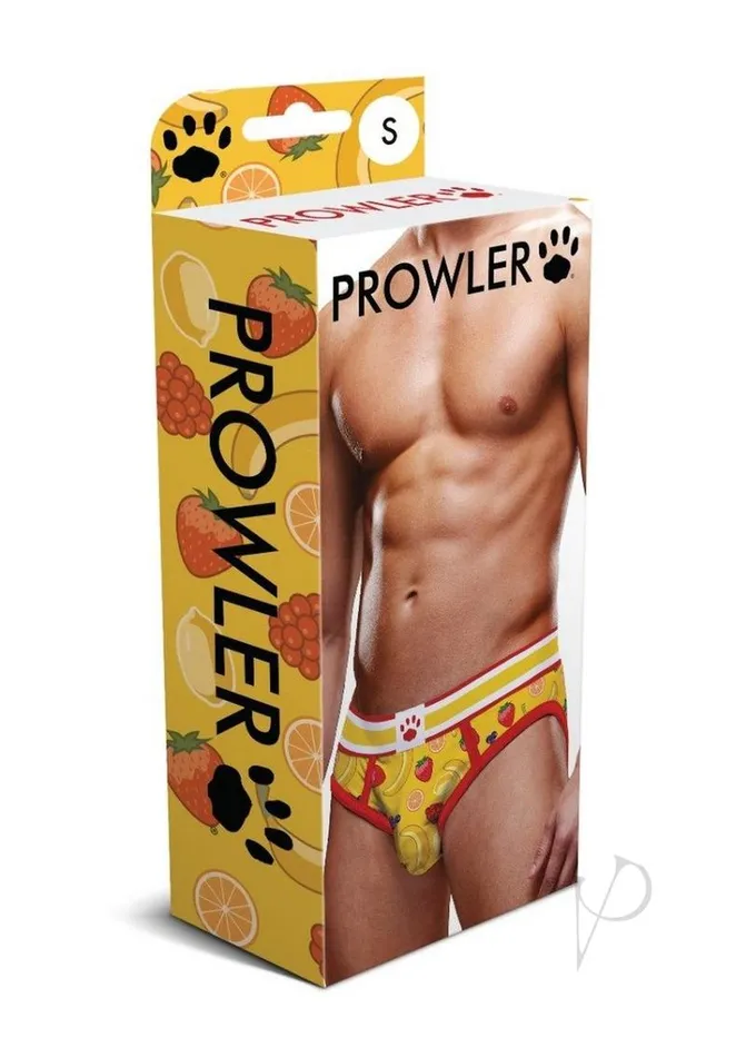Prowler Female Sex Toys Prowler Fruits Open Brief Large Yellow