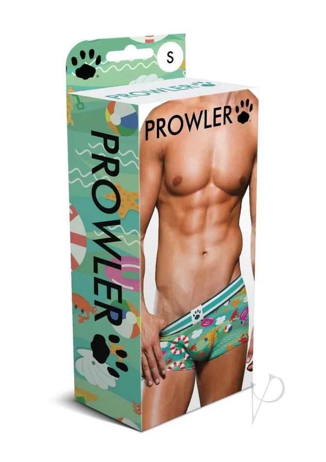 Prowler Male Sex Toys Prowler Beach Trunk Large Aqua
