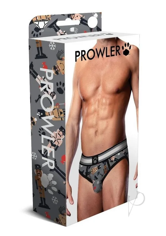 Prowler Nutcracker Brief Medium GreyBlack Prowler Anal