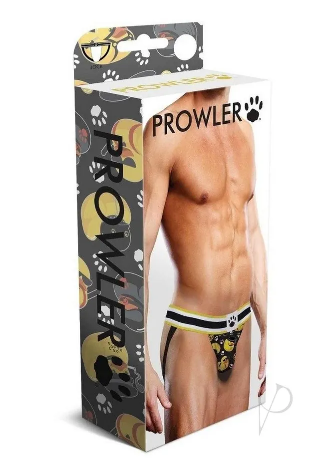 Prowler Prowler BDSM Rubber Ducks Jock Extra Small BlackYellow Anal