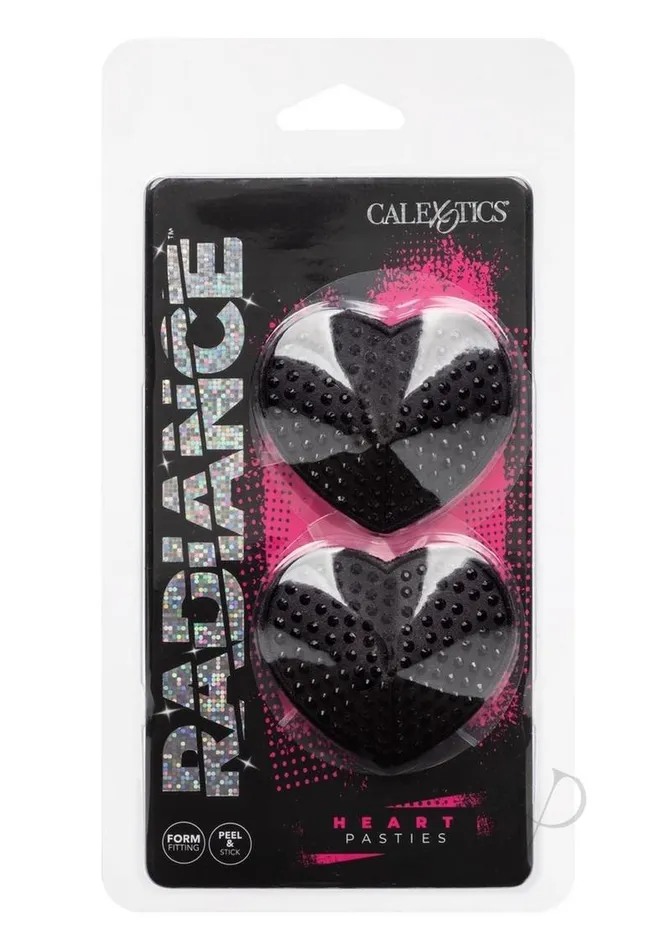 Radiance Radiance Heart Pasties Black Anal