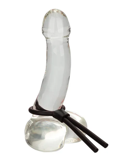 Rings Dildos Silicone Stud Lasso Adjustable Cock Tie Black Rings Dildos Silicone Stud Lasso Adjustable Cock Tie Black
