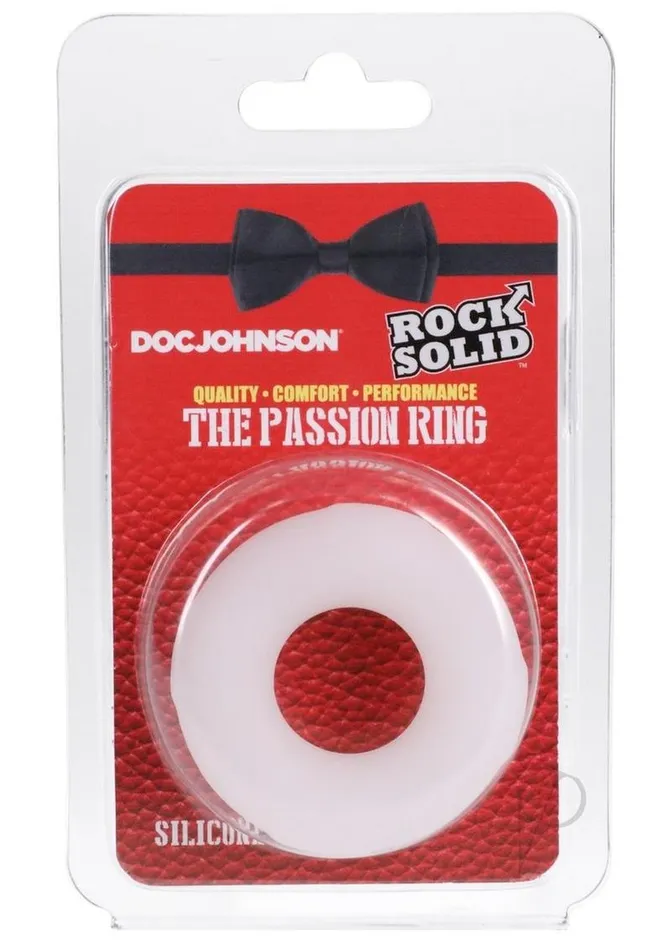 Rock Solid Male Sex Toys Rock Solid Passion Ring Silicone Cock Ring Holiday Edition Frost Rock Solid Male Sex Toys Rock Solid Passion Ring Silicone Cock Ring Holiday Edition Frost