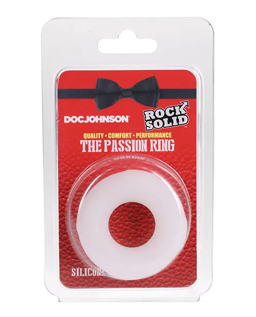Rock Solid Male Sex Toys Rock Solid Passion Ring Silicone Cock Ring Holiday Edition Frost Rock Solid Male Sex Toys Rock Solid Passion Ring Silicone Cock Ring Holiday Edition Frost