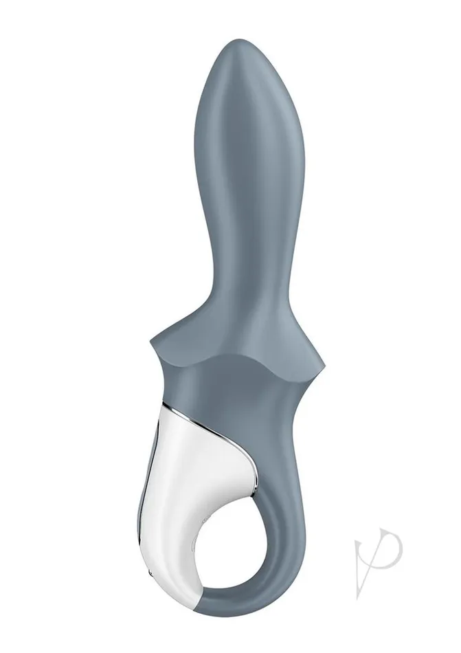 Satisfyer Air Pump Booty 1 Rechargeable Silicone Anal Vibrator GrayWhite Satisfyer Anal Satisfyer Air Pump Booty 1 Rechargeable Silicone Anal Vibrator GrayWhite Satisfyer Anal
