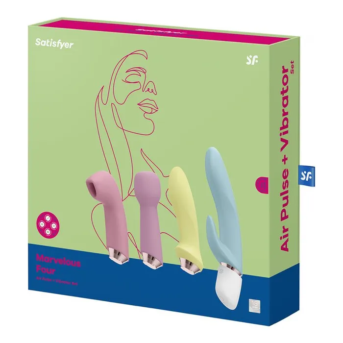 Satisfyer Vibrators Satisfyer Marvelous Four Air Pulse Vibrators