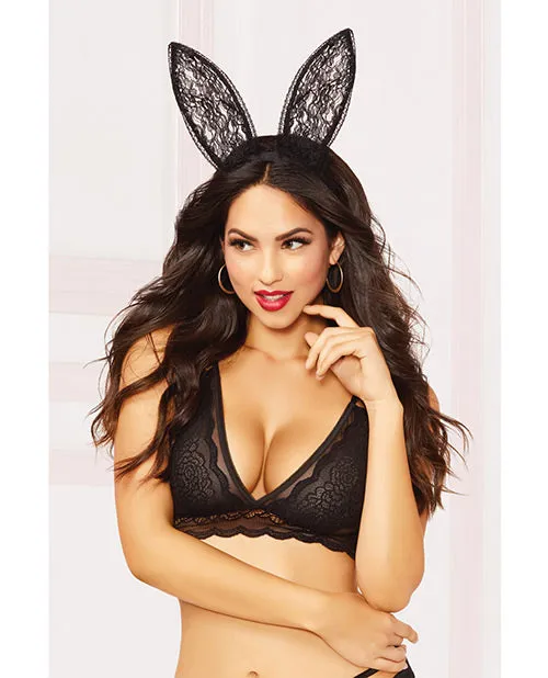 Seven Til Midnight Lace Bunny Ears OS Female Sex Toys