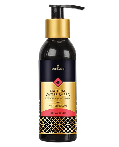 Sexual Health Wellbeing Sensuva Lubricants Sensuva Natural Water Based Watermelon Flavored Lubricant 423oz Sexual Health Wellbeing Sensuva Lubricants Sensuva Natural Water Based Watermelon Flavored Lubricant 423oz