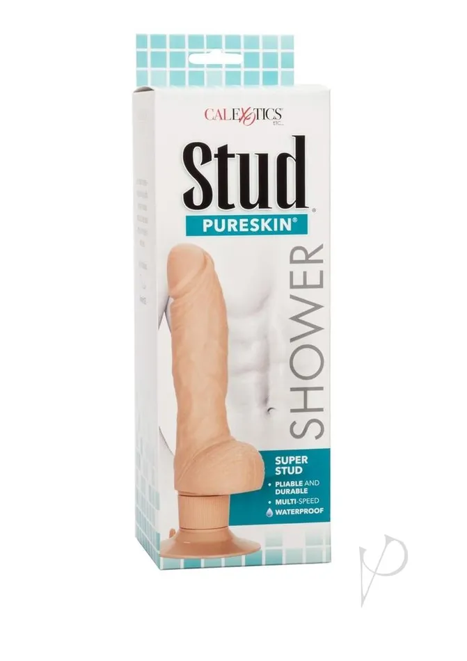 Shower Stud Super Stud Vibrating Dildo Vanilla Studs Dildos