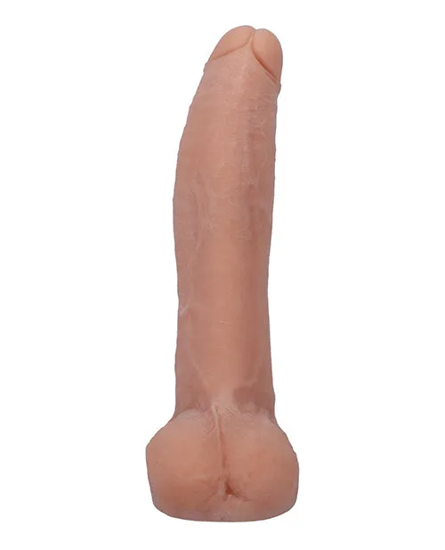 Signature Cocks Dildos Signature Cocks Ultraskyn Owen Gray Dildo with Removable Suction Cup 9in Vanilla