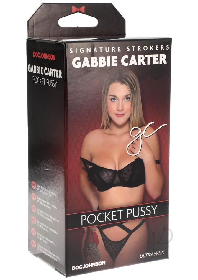 Signature Strokers Gabbie Carter Ultraskyn Pocket Masturbator Pussy Vanilla Signature Strokers Male Sex Toys Signature Strokers Gabbie Carter Ultraskyn Pocket Masturbator Pussy Vanilla Signature Strokers Male Sex Toys