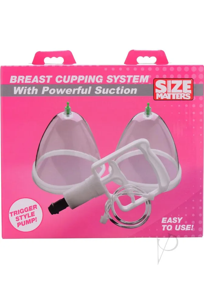 Size Matters Size Matters Breast Cupping System Male Sex Toys