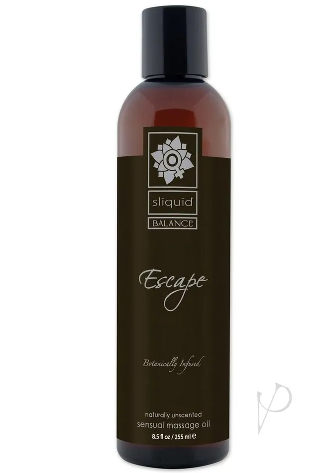 Sliquid Couples Sliquid Balance Massage Oil Escape Unscented 85oz