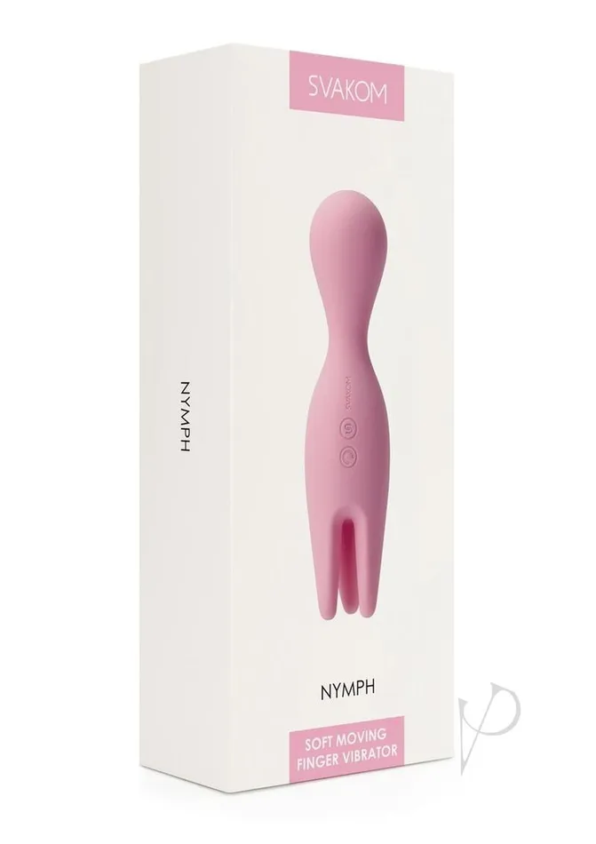 Svakom Female Sex Toys Svakom Silicone Nymph Rechargeable Finger Vibrator Pink Svakom Female Sex Toys Svakom Silicone Nymph Rechargeable Finger Vibrator Pink