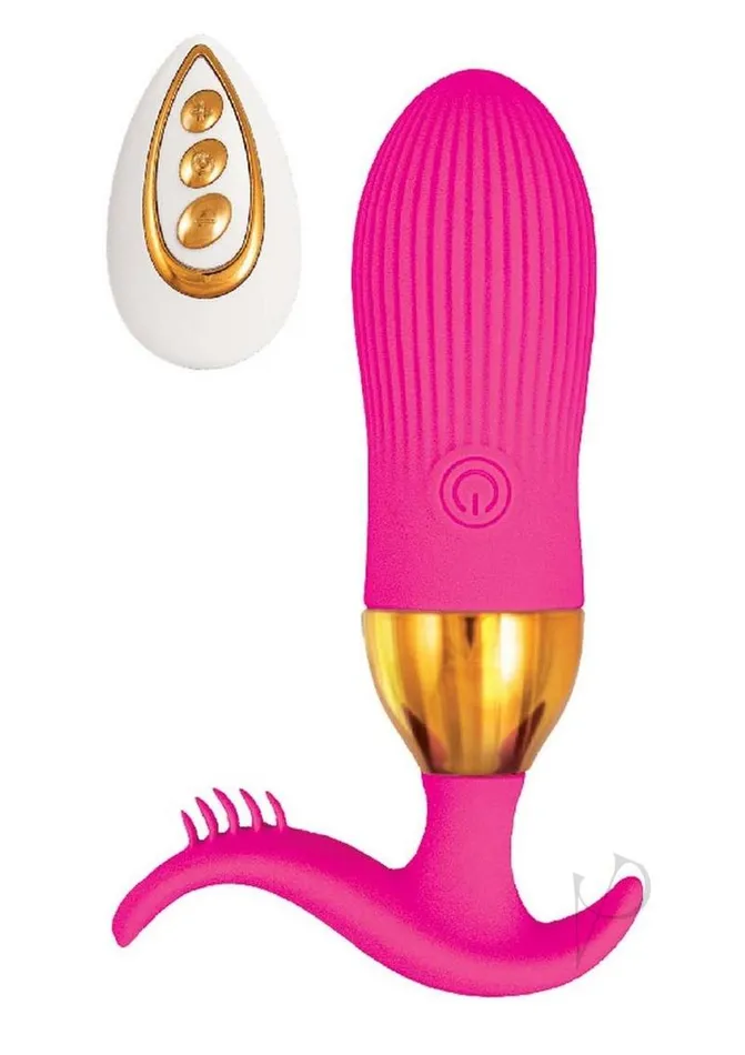 The Beat Anal The Beat Magic Tickler Rechargeable Silicone Plug Pink