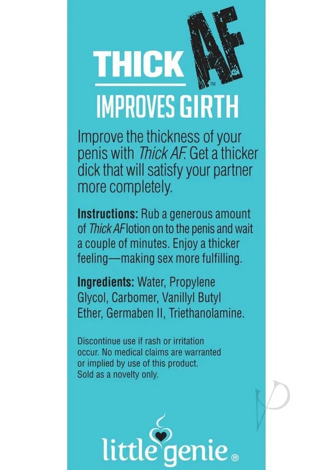 Thick AF Girth Cream 15oz Af Female Sex Toys Thick AF Girth Cream 15oz Af Female Sex Toys