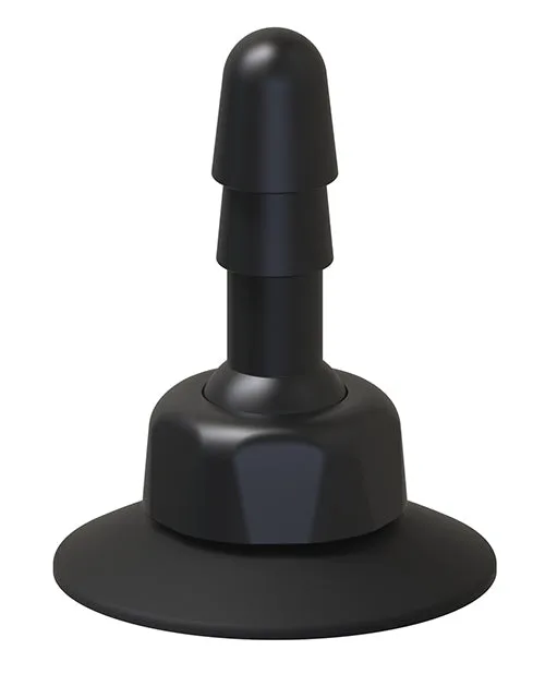 Vac U Lock Deluxe 360 Swivel Suction Cup Plug Black Vac U Lock Anal