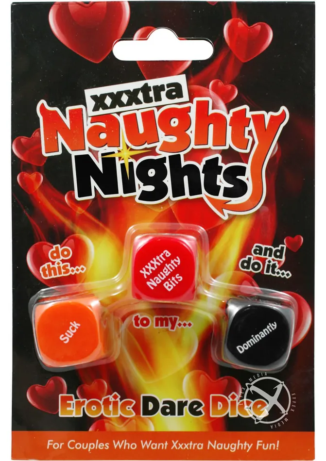 Vibrators Creative Conceptions XXXtra Naughty Nights Erotic Dare Dice