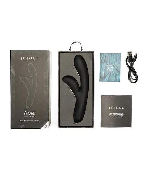 Vibrators Je Joue Je Joue Hera Flex Rabbit Vibrator Black Vibrators Je Joue Je Joue Hera Flex Rabbit Vibrator Black