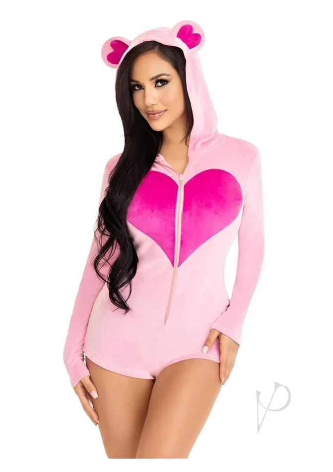Vibrators Leg Avenue Sweetheart Bear Velvet Zip Up Romper with Heart Accent Large Pink Leg Avenue Vibrators Leg Avenue Sweetheart Bear Velvet Zip Up Romper with Heart Accent Large Pink Leg Avenue