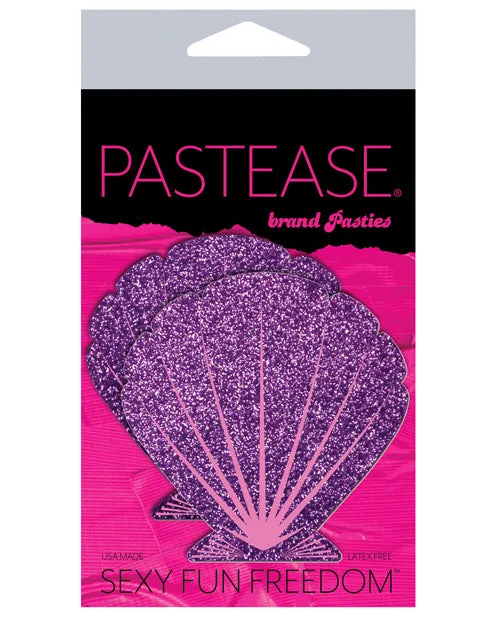 Vibrators Pastease Pastease Premium Mermaid Glitter Seashell PurplePink OS Vibrators Pastease Pastease Premium Mermaid Glitter Seashell PurplePink OS
