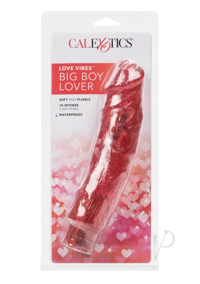 Vibrators Playful Dongs Love Vibes Big Boy Lover Vibrator Red