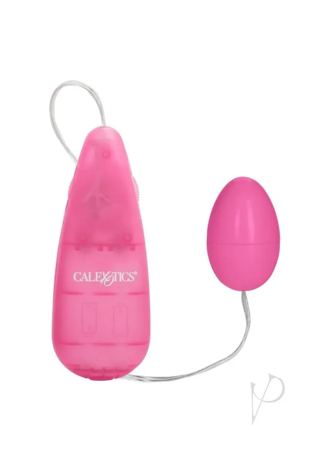 Vibrators Pocket Exotics Vibrating Pink Passion Egg with Wired Remote Control Pink Pocket Exotics