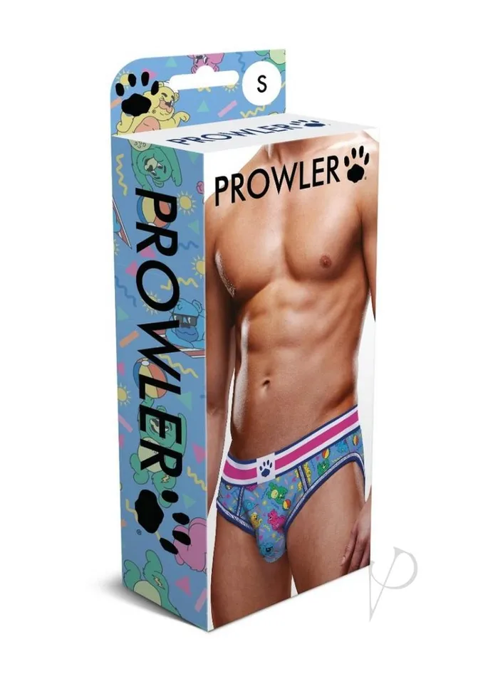 Vibrators Prowler Beach Bears Brief Medium Blue Prowler