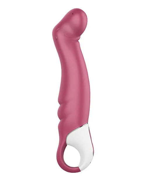 Vibrators Satisfyer Petting Hippo GSpot Vibrator Waterproof Pink Satisfyer