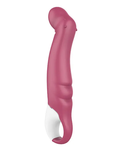 Vibrators Satisfyer Petting Hippo GSpot Vibrator Waterproof Pink Satisfyer