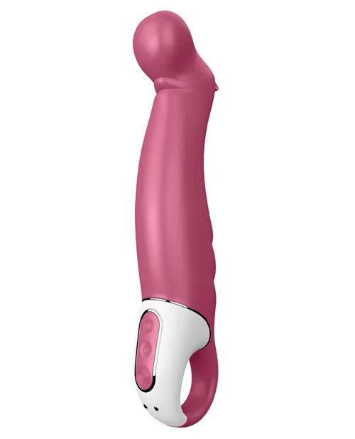 Vibrators Satisfyer Petting Hippo GSpot Vibrator Waterproof Pink Satisfyer