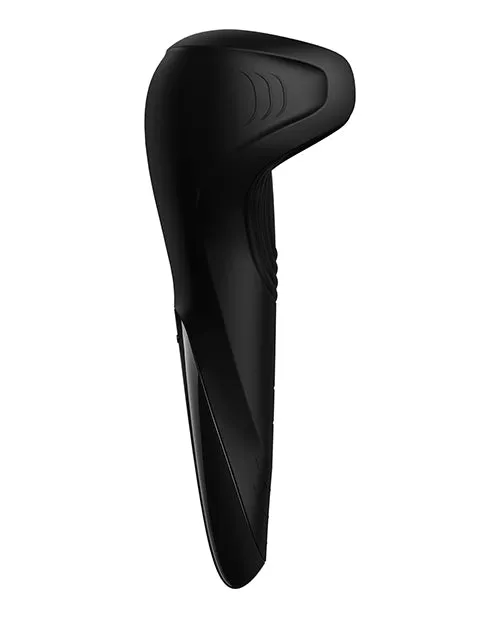 Vibrators Satisfyer Satisfyer Men Wand Male Masturbator USB Rechargeable Multi Function Waterproof Black
